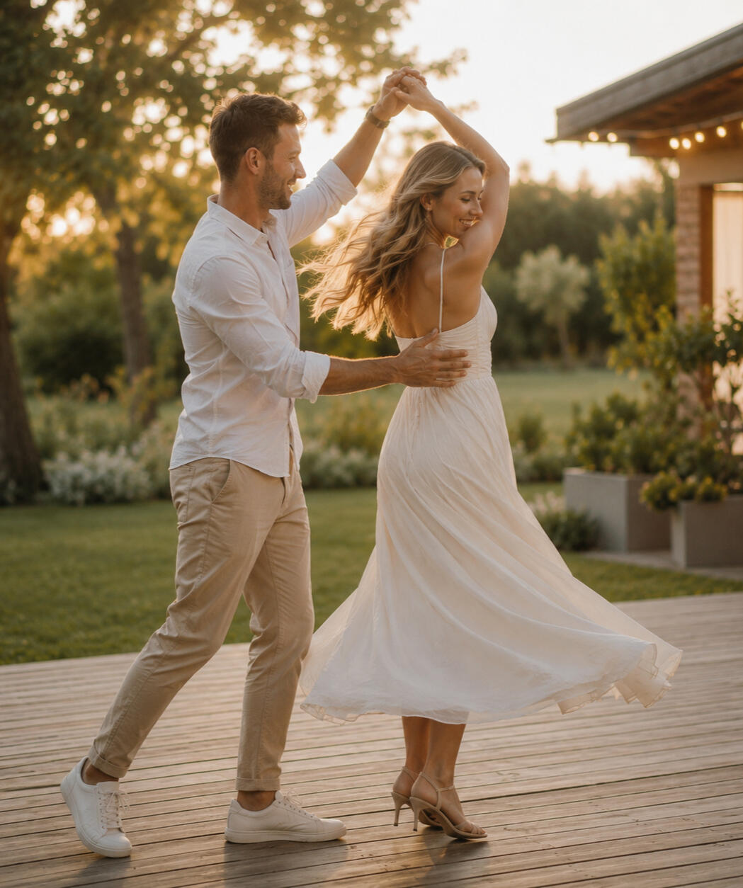 Tanz der Liebe im goldenen Licht Tanz der Liebe im goldenen Licht